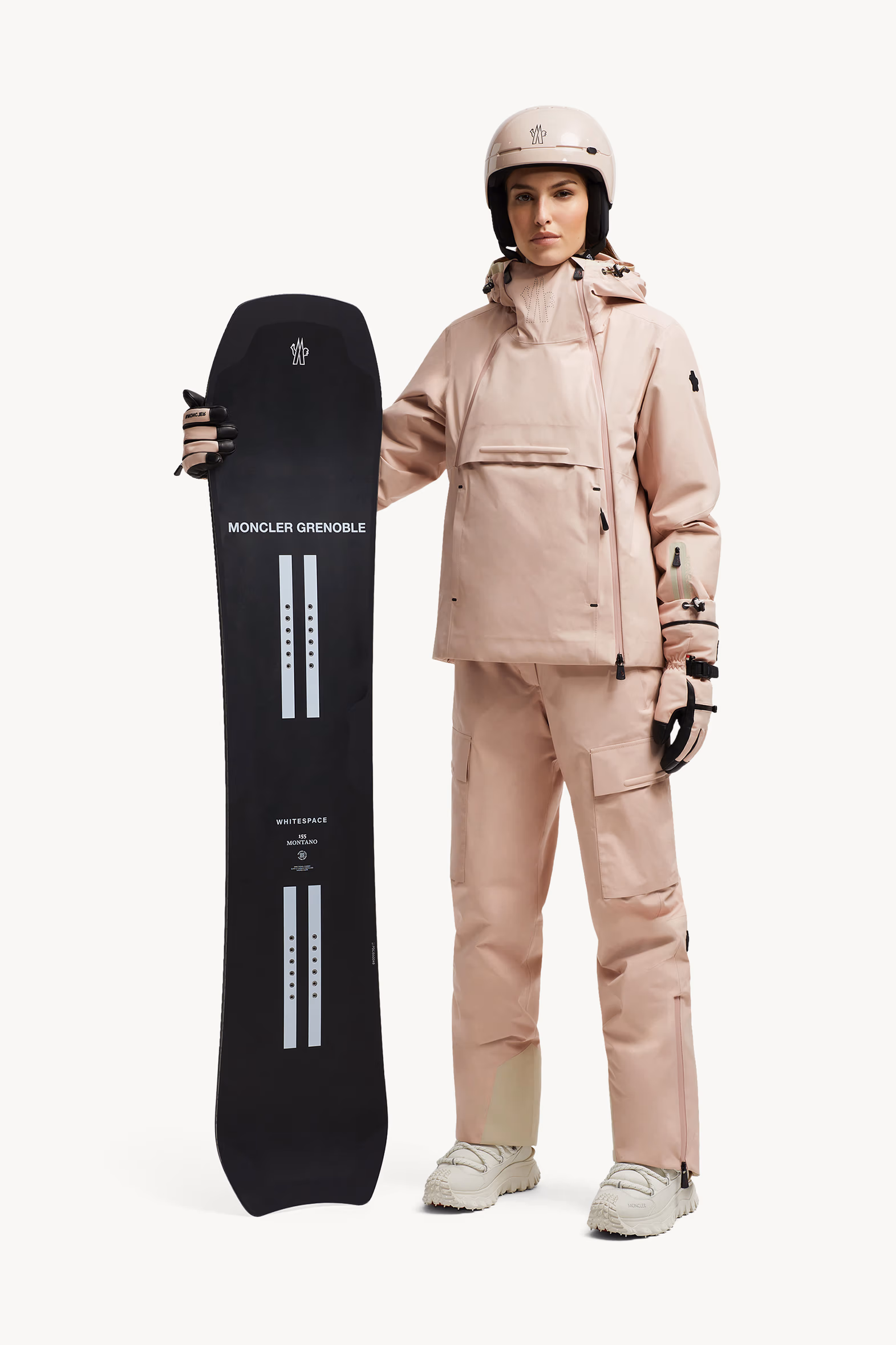 Moncler Grenoble x Whitespace Snowboard Gender Neutral Black Moncler 7